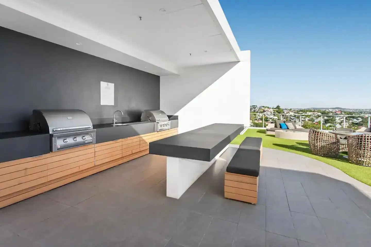 Chic & Modern 2Br Apt With Rooftop Pool & Parking Brisbane 0*,